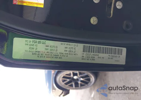 2017 Dodge Challenger R/T Scat Pack from USA, damaged, VIN 2C3CDZFJ1HH539342